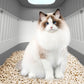 Opvouwbare lade-stijl kattenbak