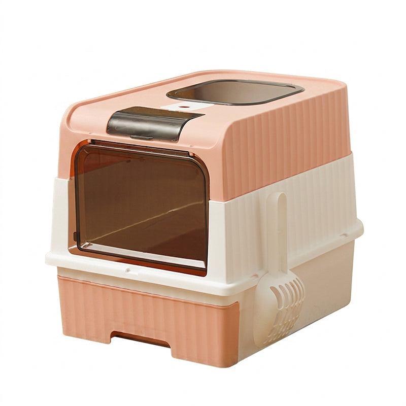Opvouwbare lade-stijl kattenbak