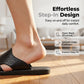 Herenslippers met Gesloten Neus van Kunstleer