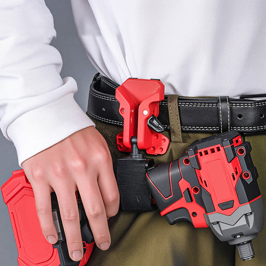 Draagbaar zelfsluitend holster voor elektrisch gereedschap