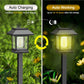 Buiten waterdichte solar tuinpadlamp - 2 stuks per set