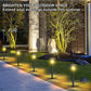 Buiten waterdichte solar tuinpadlamp - 2 stuks per set