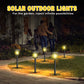 Buiten waterdichte solar tuinpadlamp - 2 stuks per set