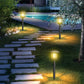 Buiten waterdichte solar tuinpadlamp - 2 stuks per set