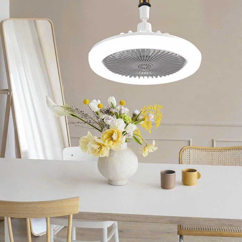 💡50% KORTING🔥LED-plafondventilator met afstandsbediening – 3 snelheden, stille DC-motor en dimbaar licht – Perfect voor de slaapkamer en de woonkamer ✨