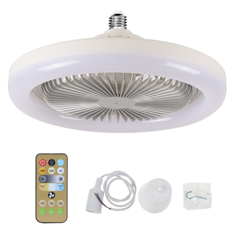 💡50% KORTING🔥LED-plafondventilator met afstandsbediening – 3 snelheden, stille DC-motor en dimbaar licht – Perfect voor de slaapkamer en de woonkamer ✨