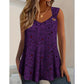 👚NU 50% KORTING🌸Zomerse tanktop met bloemenprint voor dames – Zacht, ademend en mouwloos – perfect voor warme dagen, stranduitstapjes of als casual laagje ☀️