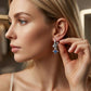 ✨50% KORTING🌙Hemelse hangende hoepeloorbellen – Zilverkleurig – Maan & sterren, fijn & elegant – Perfect voor een boho of dagelijkse look 💫