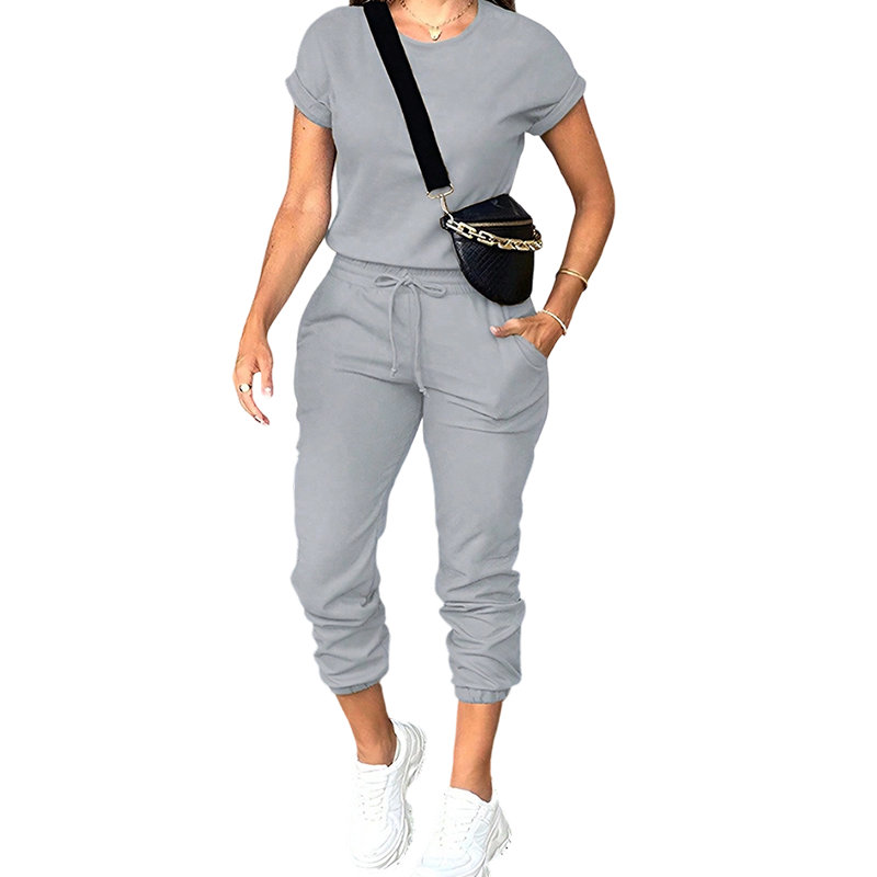 👕TIJDELIJKE 50% KORTING!✨Dames trainingspak – Comfortabel, Zakken, Trekkoord, Casual✨