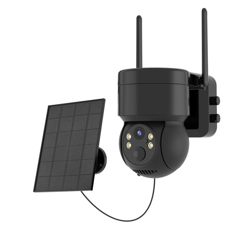 📢📢 50% KORTING!! ⏰ Zonne-energie bewakingscamera – 1080P HD, bewegingsdetectie & nachtzicht – draadloos, weerbestendig & werkt off-grid – perfect voor opritten, tuinen of afgelegen gebieden ☀️