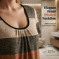 Dames Geplooid T-shirt in Grote Maten
