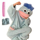🐟 Elegantie heeft geen woorden nodig – Knusse Koraalvlies Pyjama met Figuren 🧸 | Onesie | S-2XL
