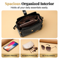 👜TIJDELIJKE AANBIEDING: 50% KORTING!✨Glanzende krokodilprint dames handtas – Gestructureerd, gouden hardware, ruim & chique💼