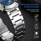 Heren Ruitvormig Quartz Horloge