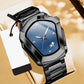 Heren Ruitvormig Quartz Horloge