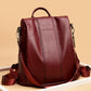 🎒 Stijlvolle PU Damesrugzak | Ruim, Elegant & Veilig (Anti-Diefstal Design)