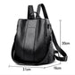 🎒 Stijlvolle PU Damesrugzak | Ruim, Elegant & Veilig (Anti-Diefstal Design)