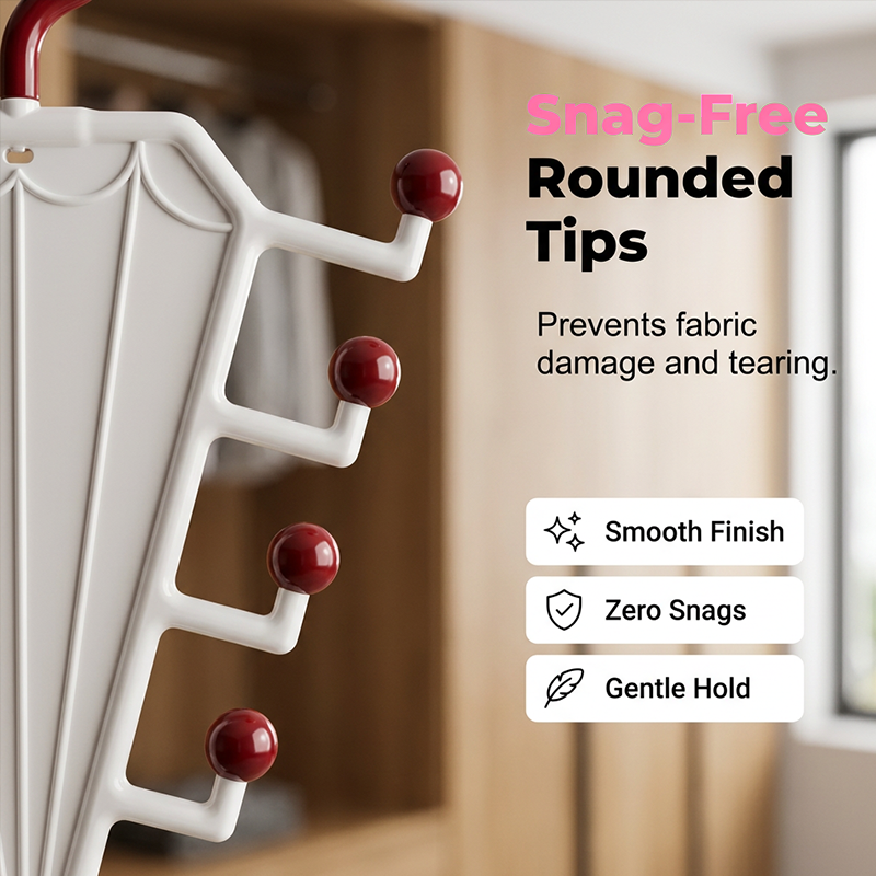 ⏰🎁Multifunctioneel V-vormig dubbelzijdig opbergrek met hangers