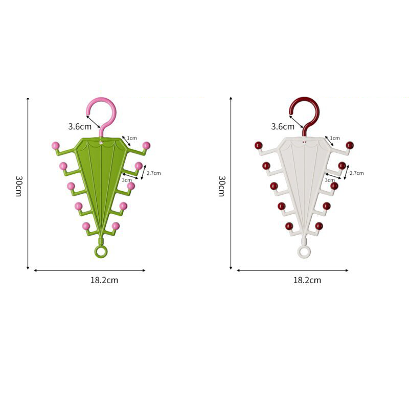 ⏰🎁Multifunctioneel V-vormig dubbelzijdig opbergrek met hangers