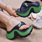 👡 Plateausandalen met teenslipper voor dames 🌟