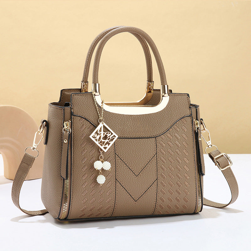 👜Elegante damestas met handvat en schouderriem✨