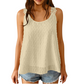 ⏰50% KORTING – Slechts tijdelijk✨Elegante tanktop met kanten bandjes en stippen