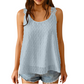 ⏰50% KORTING – Slechts tijdelijk✨Elegante tanktop met kanten bandjes en stippen
