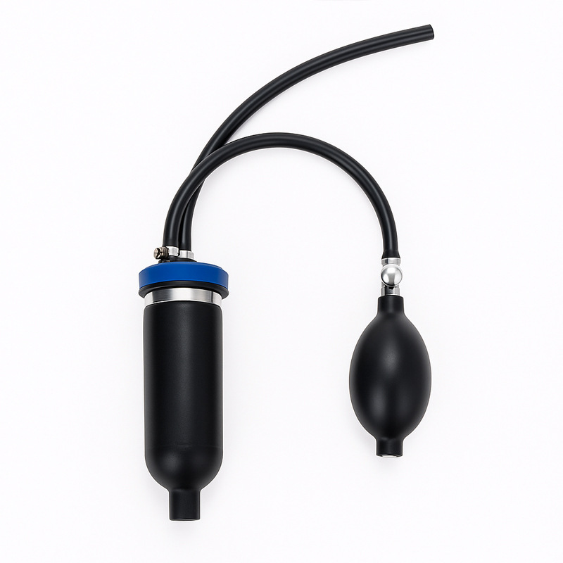 Universeel opblaasbaar airbag-adapter voor rooklekkage detectie