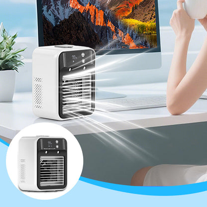 Draagbare airconditioner met mistbevochtiger