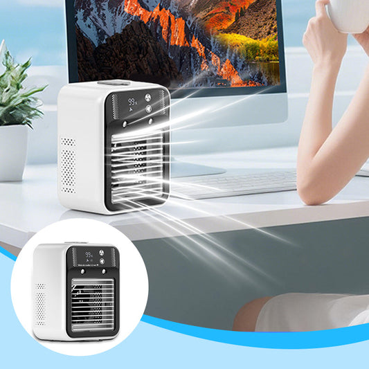 Draagbare airconditioner met mistbevochtiger