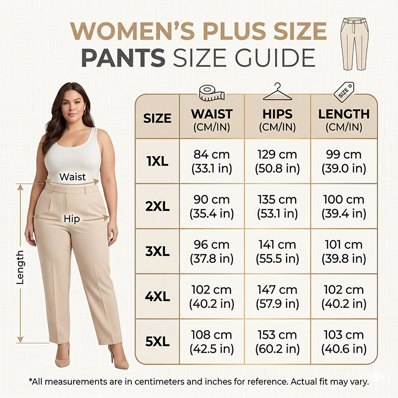 Dames Relaxed Fit Broek met Omgeslagen Enkels