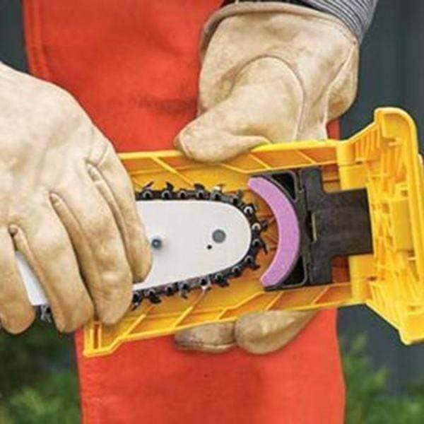 💥Compacte kettingzaag slijper – Snelle en nauwkeurige onderhoud voor alle kettingzagen