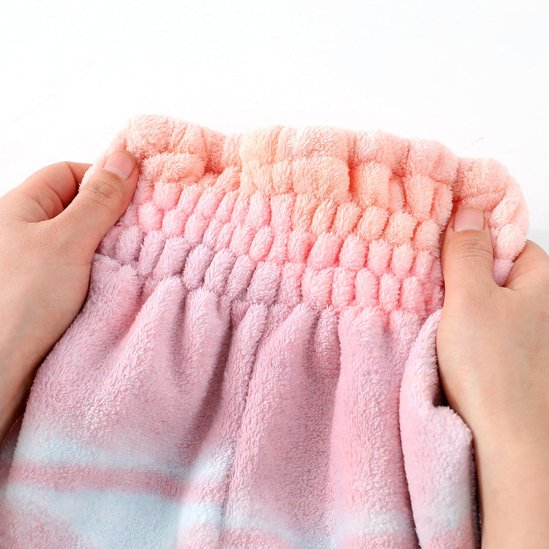 Superabsorberende haarhanddoek wikkel