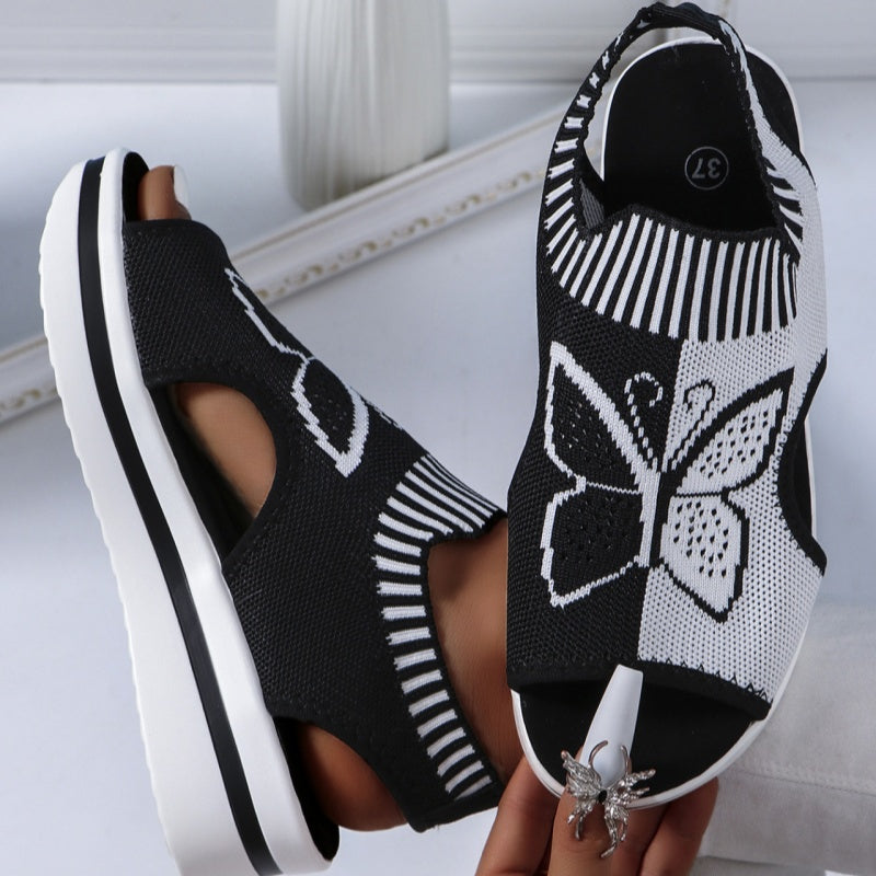 🔥 ZOMER DEAL ☀️ Platform Sandalen Open Teen 💃 Comfort & Stijl