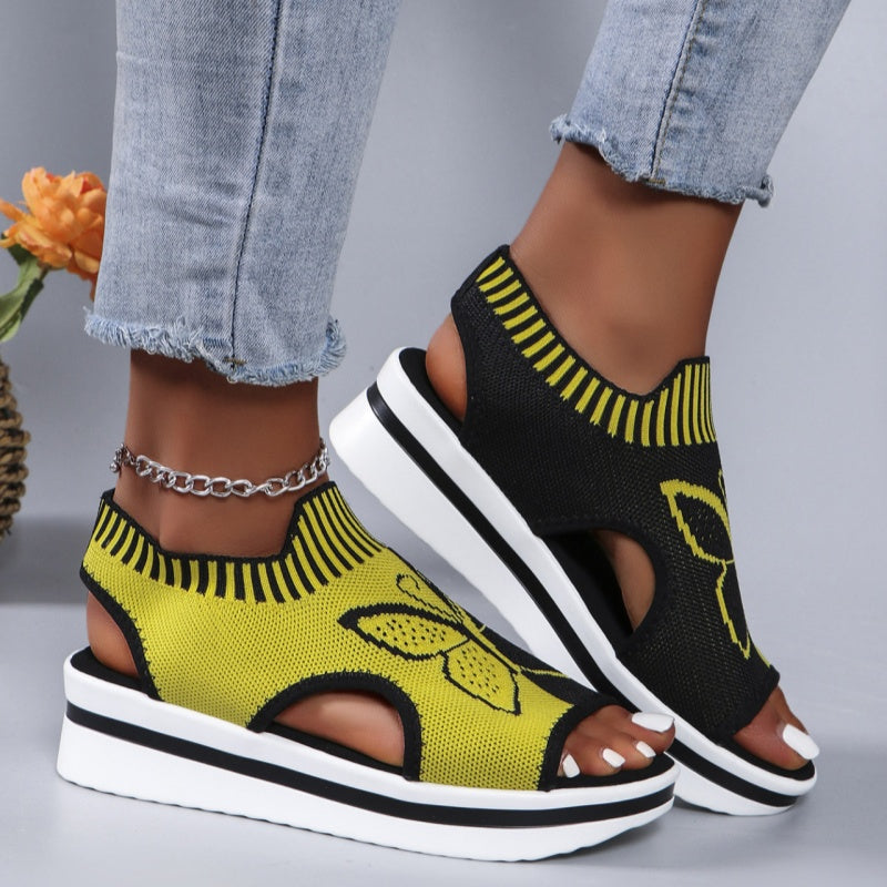 🔥 ZOMER DEAL ☀️ Platform Sandalen Open Teen 💃 Comfort & Stijl
