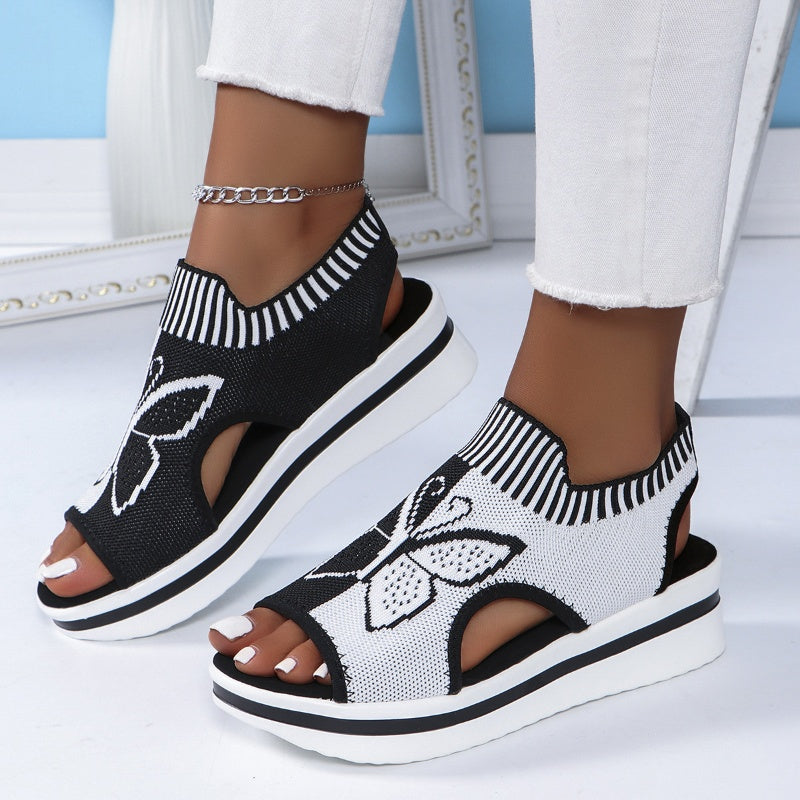 🔥 ZOMER DEAL ☀️ Platform Sandalen Open Teen 💃 Comfort & Stijl