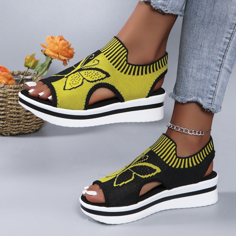 🔥 ZOMER DEAL ☀️ Platform Sandalen Open Teen 💃 Comfort & Stijl