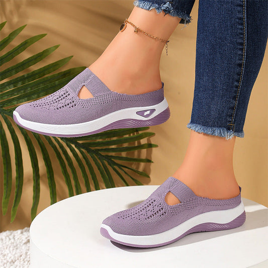 🥿✨ Damesschoenen met Mesh – Ademend, Antislip en Comfortabel – Betalen bij Levering 🌬️✅