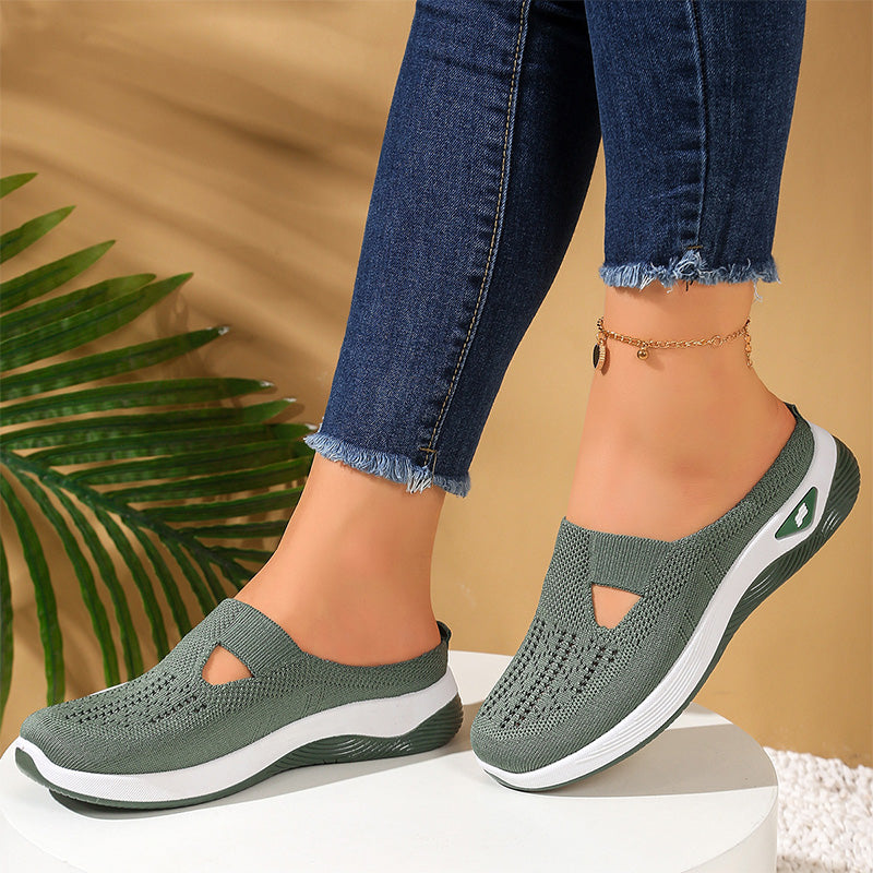 🥿✨ Damesschoenen met Mesh – Ademend, Antislip en Comfortabel – Betalen bij Levering 🌬️✅