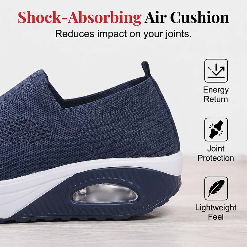 👟Dames Instapschoenen met Air-Cushion (Luchtkussen) | Ademend & Pijnvrij Wandelen