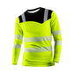 Herenshirt met print, ronde hals en lange mouwen