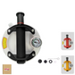 8 inch glas vacuümzuignap met manometer