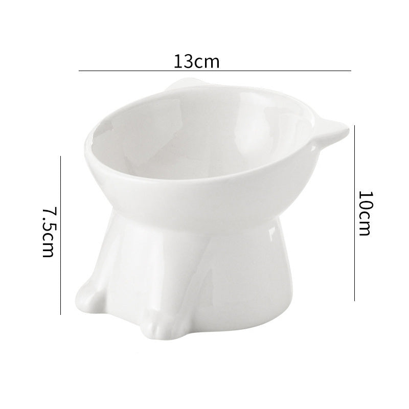 ✨Ergonomische verhoogde kattenbak – 15° helling, antislip