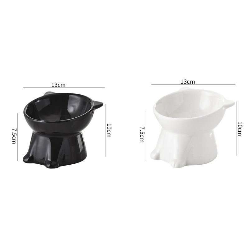 ✨Ergonomische verhoogde kattenbak – 15° helling, antislip