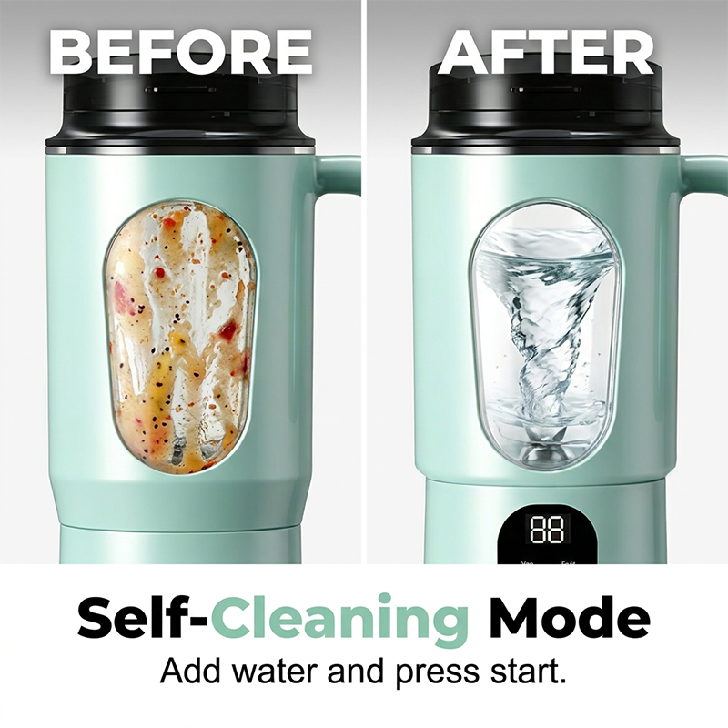 580 ml draagbare blender met handvat