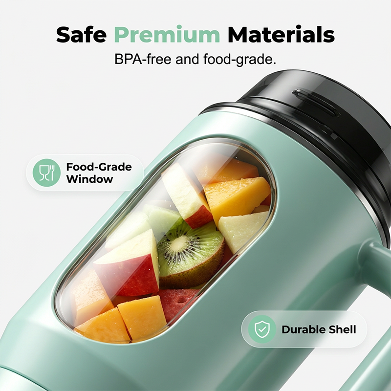 580 ml draagbare blender met handvat