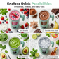 580 ml draagbare blender met handvat