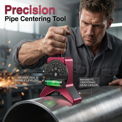 Y-vormige magnetische pijp centreertool