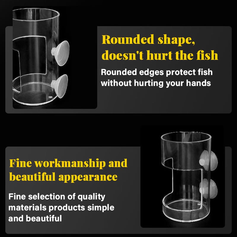 🐠✨Voerring en -bakje voor Aquariums – Netjes en Gericht Voeren
