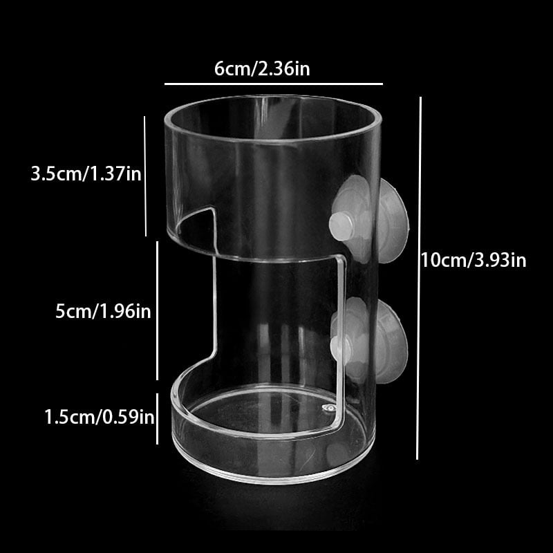 🐠✨Voerring en -bakje voor Aquariums – Netjes en Gericht Voeren